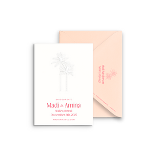 Isla Wedding Save The Date